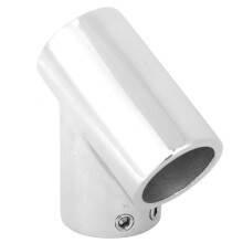 Conector de corrimão para barco, resistente à corrosão, conexão de tubo de 3 vias feita de aço inoxidável 316 fundido, ferragem náutica