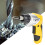 Rechargeable Electric Screwdriver With Dual Driver Compact Design Cordless Drill Ergonomic Grip LED Light Forward Reverse Button Lightweight Durable 2