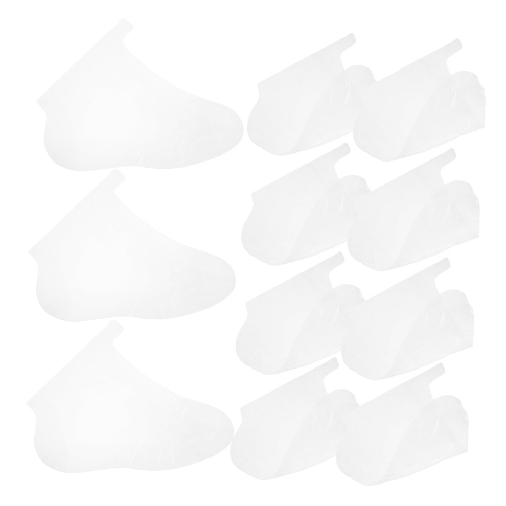Moisturizing Gel Socks and Silicone Spa Gloves Set for Deep Hydration Dry Skin Care at Home