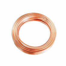 Copper Tube 4 Meter Length, 99.9% T2 Soft Copper, Air Conditioning Copper Tube, OD 10mm x 1.5mm