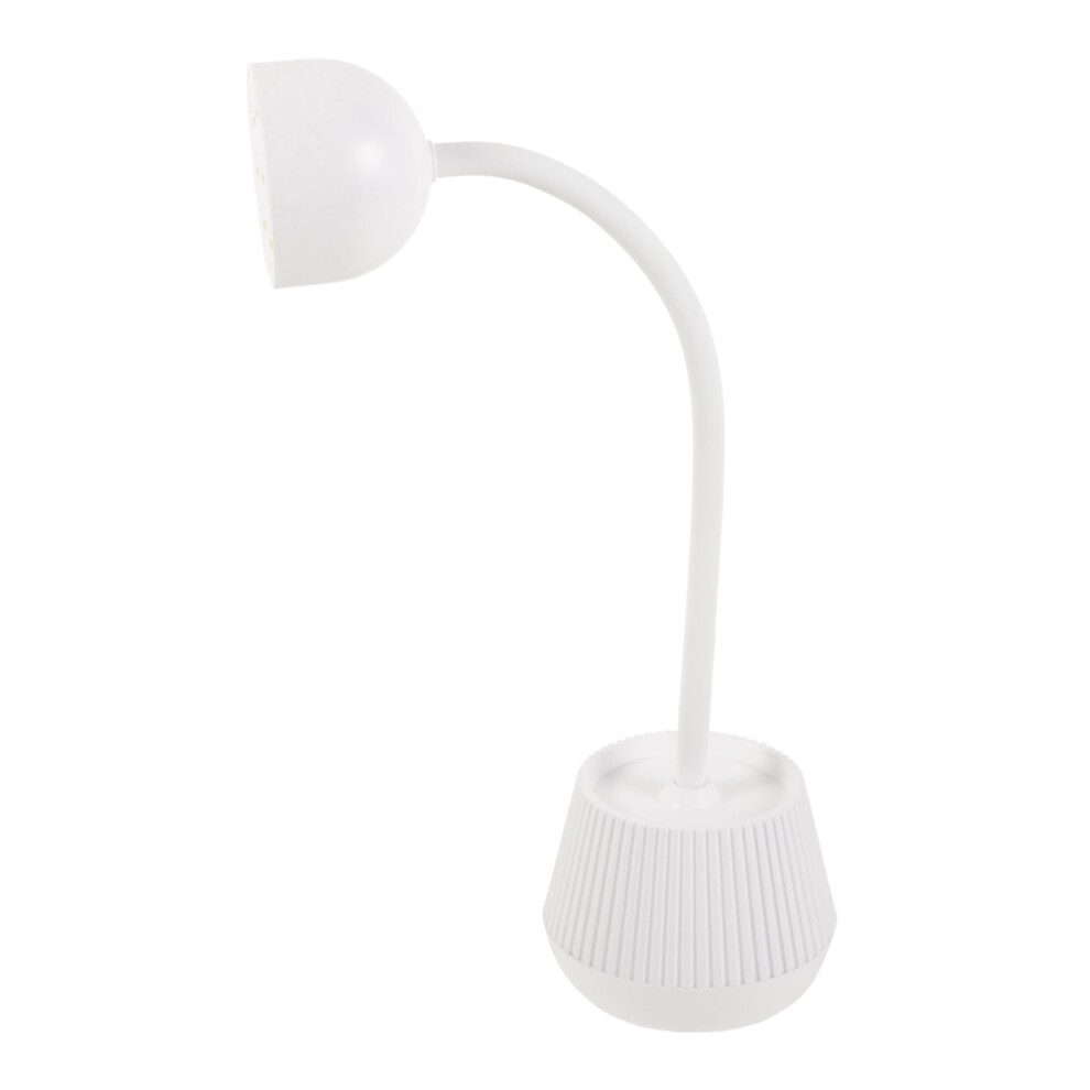 Light Led Nail Lamp 24W For Gel Nails With Flexible Gooseneck, Fast Gel Curing And Adjustable