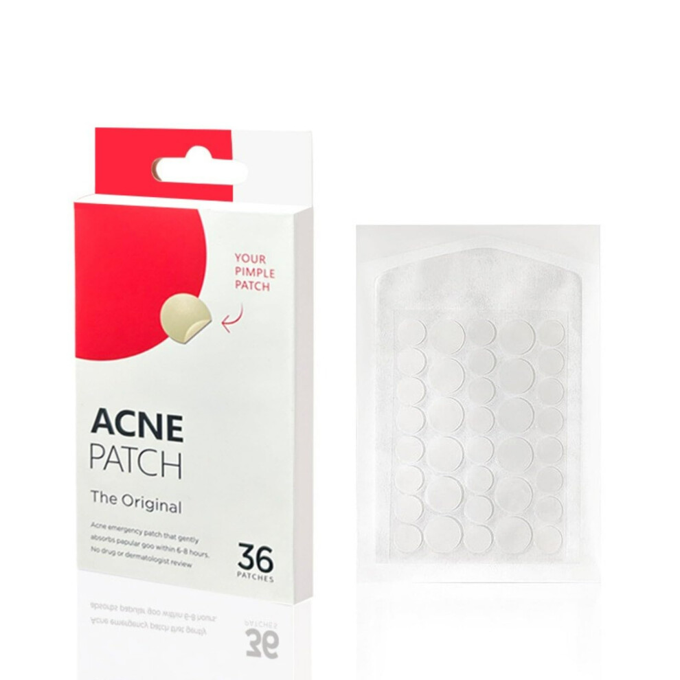 Acne Patch with Essential Oil, Invisible Hydrocolloid Pimple Patch for Overnight Healing and Scar Care