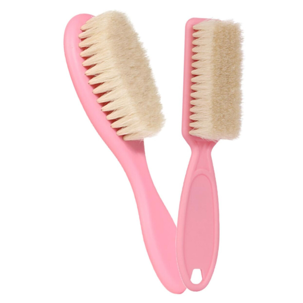 2Pcs Soft Bristle Scalp Massager Brush for Deep Cleaning and Gentle Head Massage for Newborns