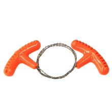 Rope Chain Saw Steel 70cm Orange Outdoor Survival Tool For Camping Hiking Travel Gear