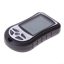 Handheld Pocket Altimeter Barometer Compass Thermometer For Hiking And Weather Monitoring