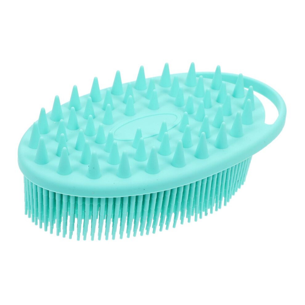Silicone Bath Brush with Soft Bristles, DoubleSided Body Scrubber for Deep Clean and Gentle Exfoliation