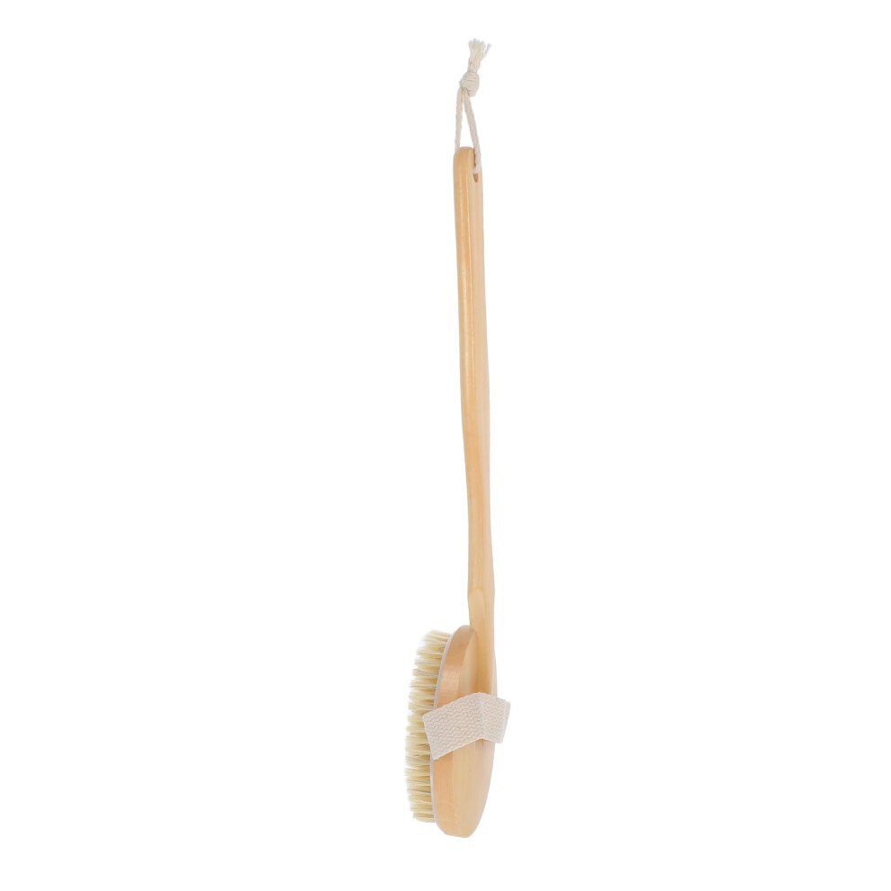 Back Scrubber with Long Handle for Shower, Ergonomic Exfoliating Back Brush for Skin Care