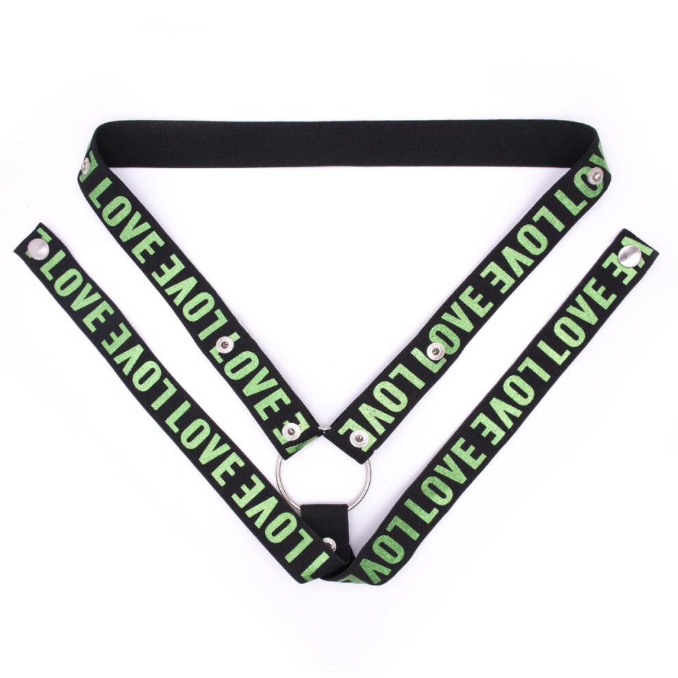 Green Adjustable Male Chastity Belt With Lock For Cosplay Roleplay Secure Fit