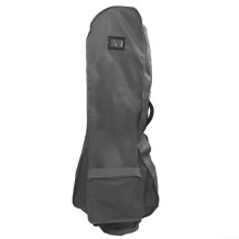 Golf Bag Rain Cover Waterproof PVC Protector with Double Zipper Foldable Shield Grey 49.2in