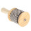 Μεταλλικό κρουστό όργανο με χάντρες, ξύλινη καμπάσα με ραβδωτό κύλινδρο από 6