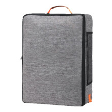 Leakproof Portable Cat Litter Box for Travel with Foldable Waterproof Sided Design