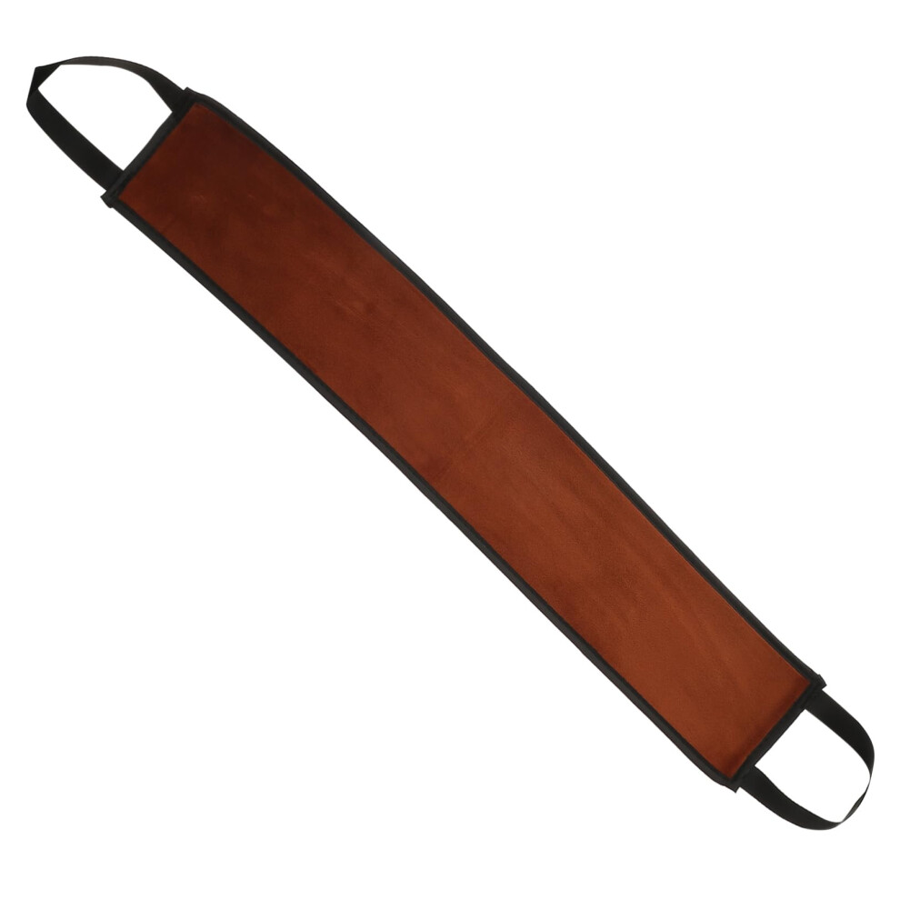 Back Lotion Applicator Strap for Shower and Self Tanner, Long Exfoliating Back Scrubber