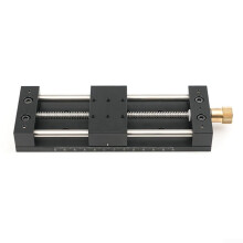 XAxis Sliding Table Linear Stage With AntiBacklash Nut, 0120 mm Travel, Base Included, Optical Measurement
