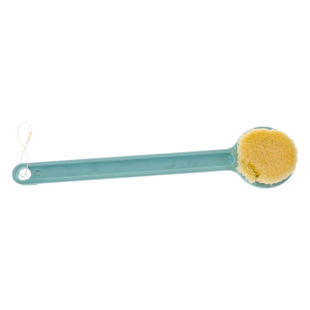 Back Scrubber with Long Handle for Shower, 2 in 1 Exfoliating Body Brush and Lotion Applicator