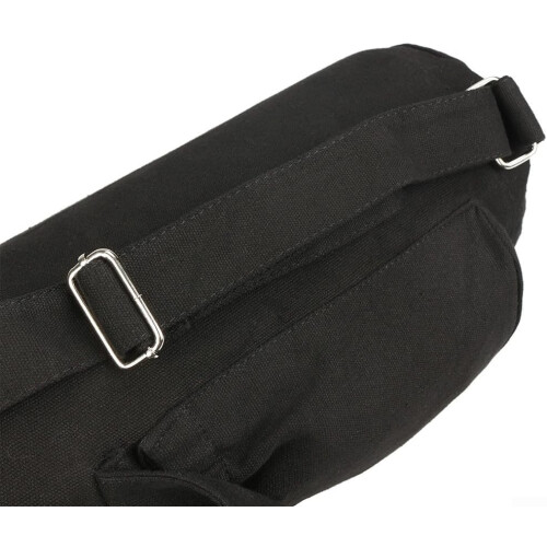 Large Capacity Canvas Yoga Mat Bag with Multi Pockets and Comfortable Shoulder Strap 2
