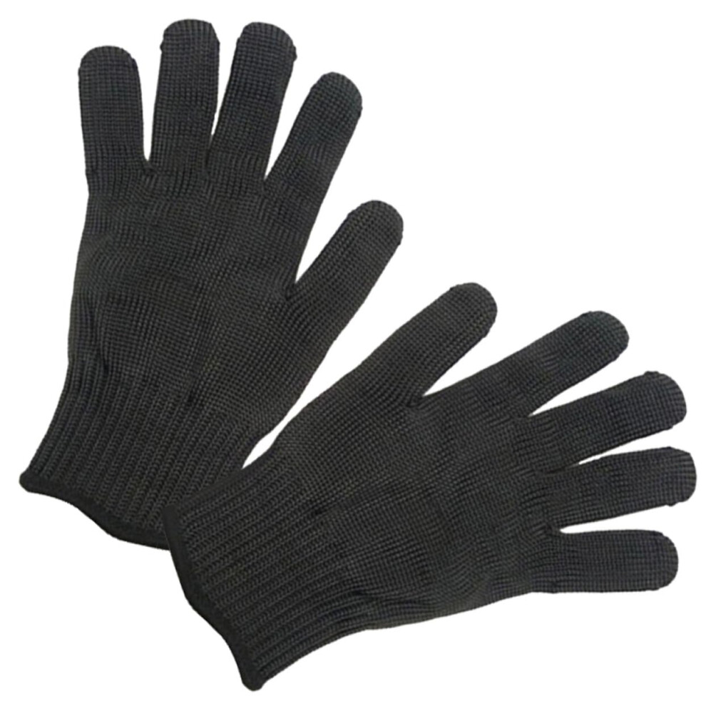 Cut Resistant Gloves Level 5 Safety Work Gloves For Kitchen Oyster Shucking And Glass Handling Black 9174973574200