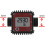 Dn25 External Thread Digital Display Gear Flow Meter 10100 L/min Range, Accuracy 1%, Repeatability 0.5%, Oil Wa 5