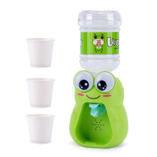 Miniatur-Wasserspender-Spielzeug für Kinder, pädagogisches Spielset, realistische Wasserfontänenmaschine in niedlicher Cartoonform, ideales