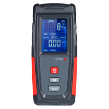 Digital Electromagnetic Field Radiation Detector EMF Meter Rechargeable Color Screen Display Sound Light Alarm For Electric Magnetic Field Inspection