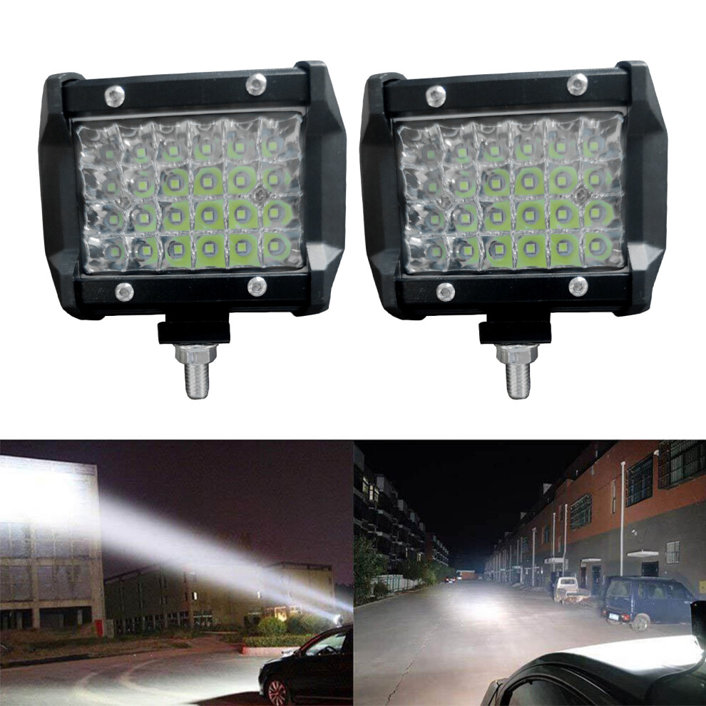 Off Road Pods Led Work Bar, Triple Row High Brightness Flood Spot Combo Driving Fog With Waterproof Heat Dissipation Compatible For Light 9009791456363