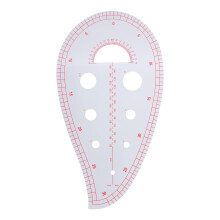 French Curve Ruler Sewing Measuring Tool with Precision Drafting for Dressmaking, 1 Piece