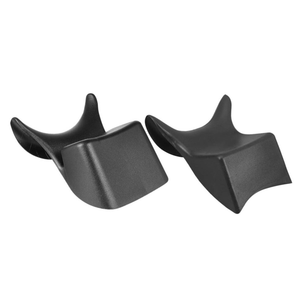 Shampoo Bowl Neck Rest PU Cushion 2pcs AntiSlip Ergonomic Support for Salon Sink and Home