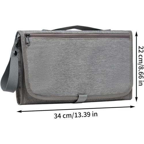 Diaper Bag Backpack with Foldable Changing Station, Large Capacity, Waterproof, Stroller Friendly 2
