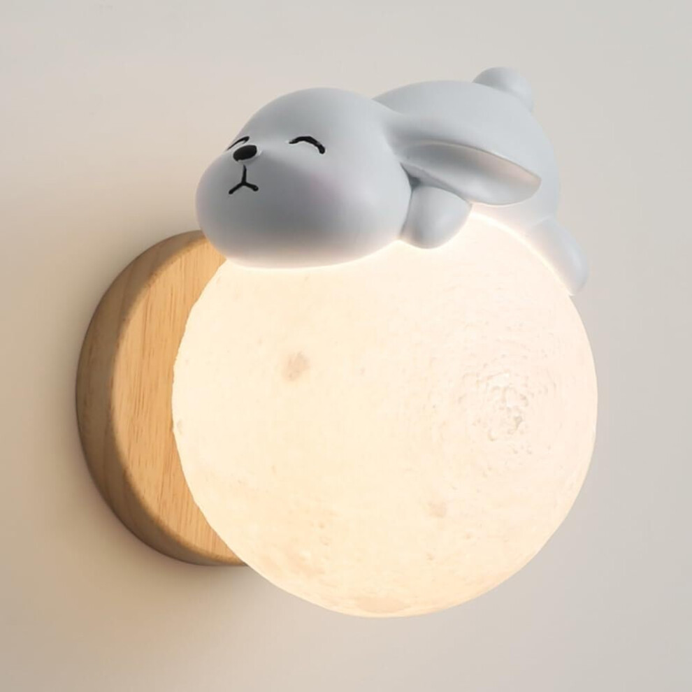 Moon Wall Globe Shade Wall Sconce With G9 Socket Kids Room Nursery Decor Light