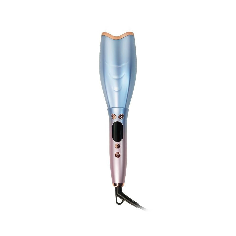 Automatic Hair Curler with Negative Ion Technology, Rotating Curling Iron for Long Hair, 7 Heat Settings