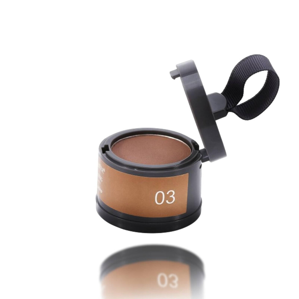 Hairline Powder for Thinning Hair with Natural Hair Shadow and Precise Forehead Contouring (3#)