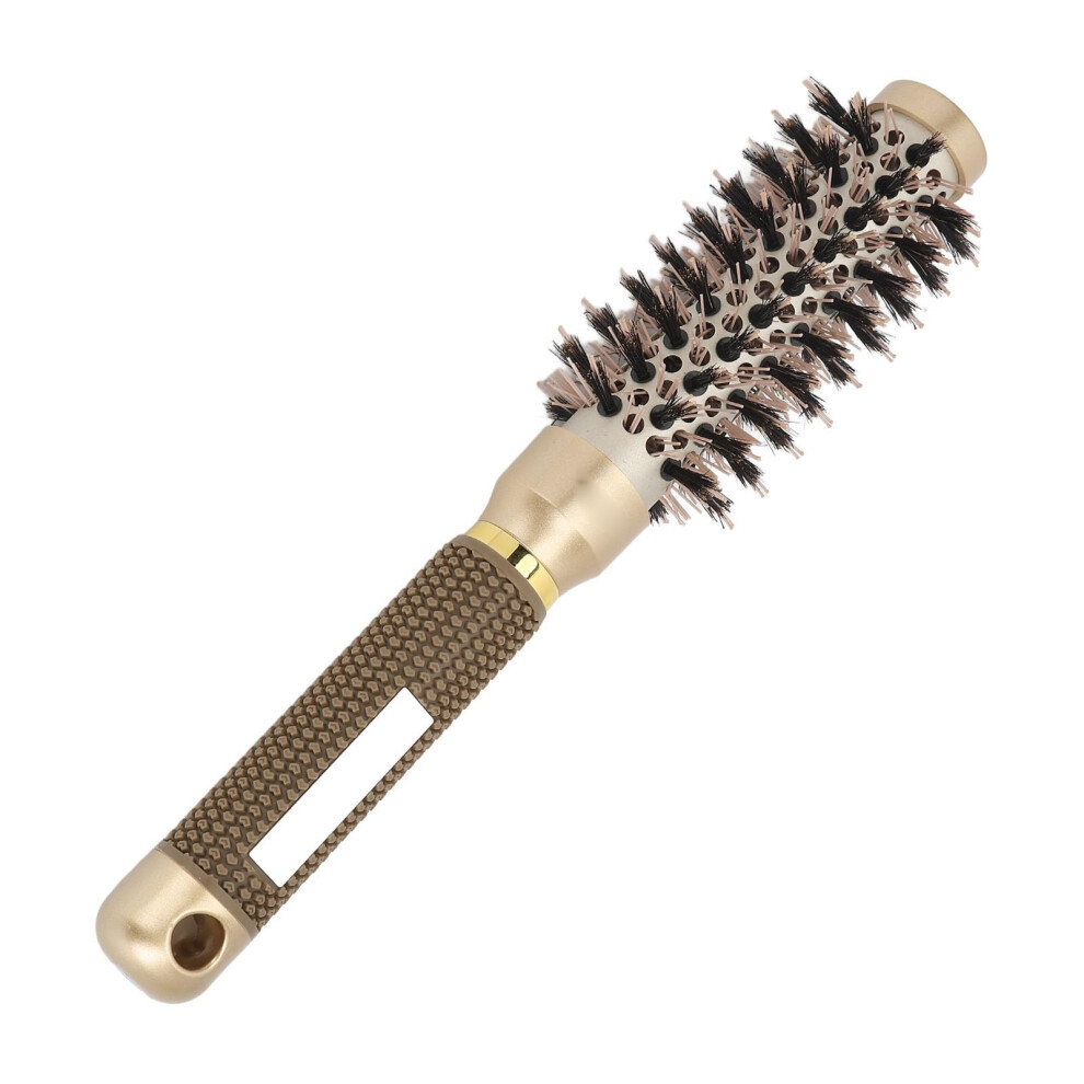 Round Brush for Blow Drying with Ionic Shine Boost, 1 Inch Barrel for Fast Drying and Frizz Control