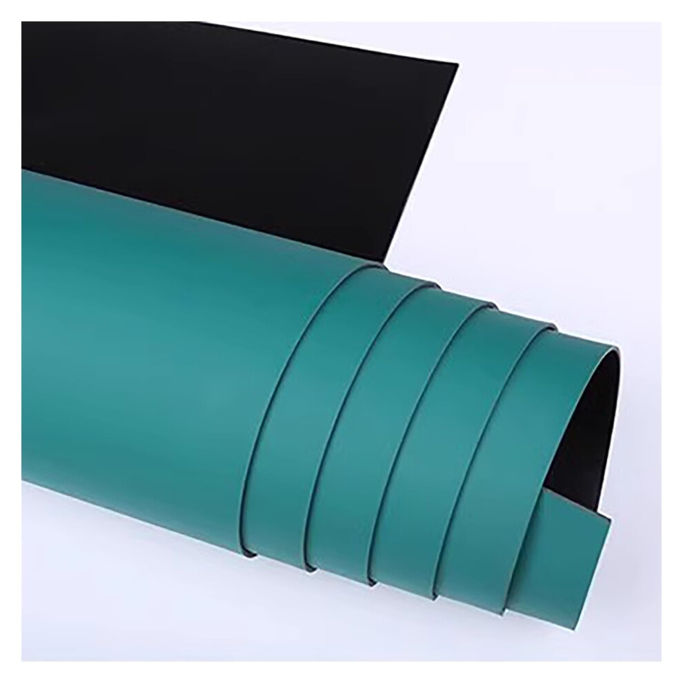 2Mm Thick Pvc Esd Anti Static Mat, 50X360cm Soldering Safe Surface For Electronics Green 9365369484269