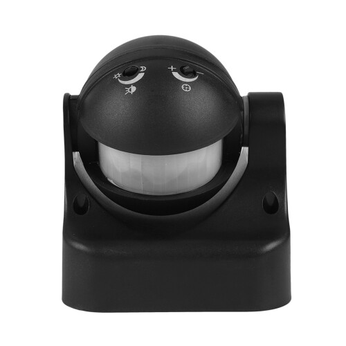 Super Long Induction Distance Infrared Sensor Switch Adjustable Time Delay Quenching Wall Light Switch Outdoor PIR Security Motion Sensor 180 Degree 1