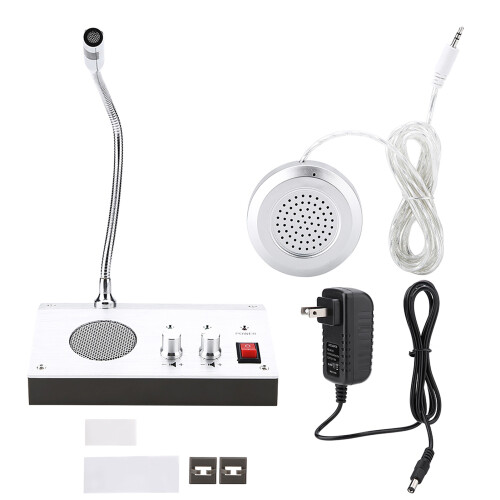 Intercom System For Business Full Duplex Intercom Anti Interference And Whistle Removing Circuit Independent Volume Control With Spare Audio Jack For