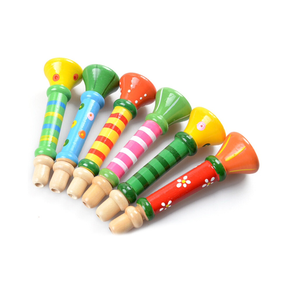 Good Quality Wood Slide Whistle Toy Musical Instrument Educational Toy Children's Fun Music Toys Smooth Surface High Quality Construction, Colorful