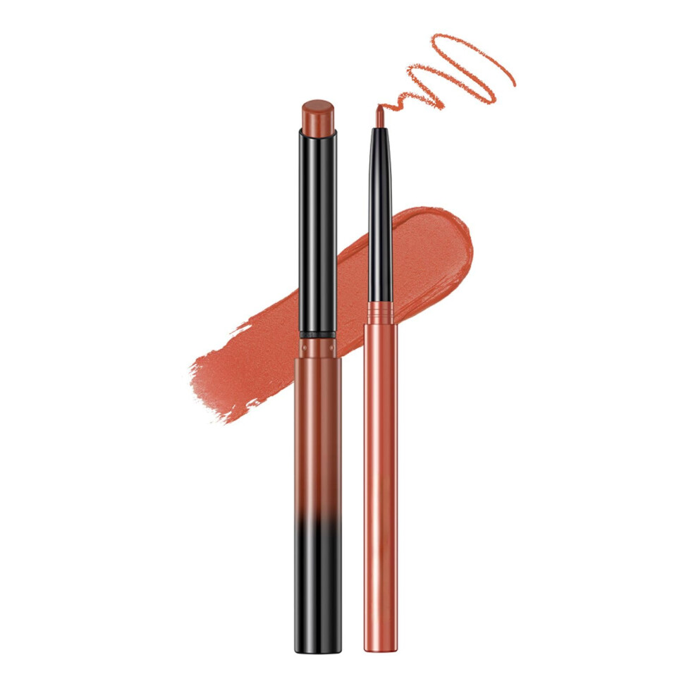 Matte Lipstick Set with Lip Liner Combo, 12 Colors Long Lasting Waterproof  Pigment Kit for Women
