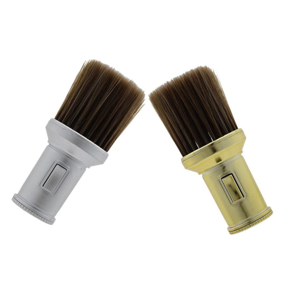Hair Brush Neck Duster 2Piece Detachable Head Hair Cutting And Cleaning Tool For Barbers And Home Use