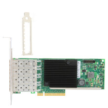 Čtyřportový SFP+ Ethernetový konvergovaný LAN adaptér PCIe3.0x8Lane Mellanox ConnectX-3 Vysoce výkonná síťová karta založená na
