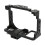 Cage System For Sony FX30 FX3, 3/8"-16 Threads And Quick Release Plate Enabled Rig With Top Handle Mount And Side Handle Compatibility, 3