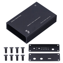 Extruded Aluminum PCB Box High Temperature Quenching Heat Treated Small Size Light Weight Smooth Surface One Piece Molding Without Burrs for