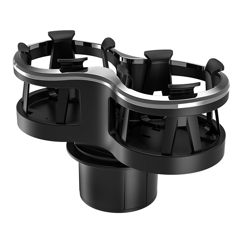 Multi Function Car Cup Holder With Expandable Design, Plug And Play Universal Fit For Vehicle Interior, 2 In 1 Drink Organizer With High Quality 9483153235870