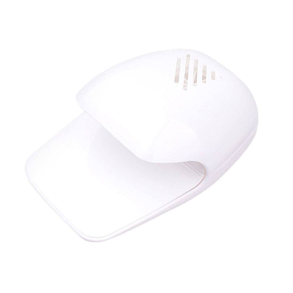 Mini Nail Dryer with Cooling Fan for Fast Airflow Drying, Home and Salon Manicure Tool White