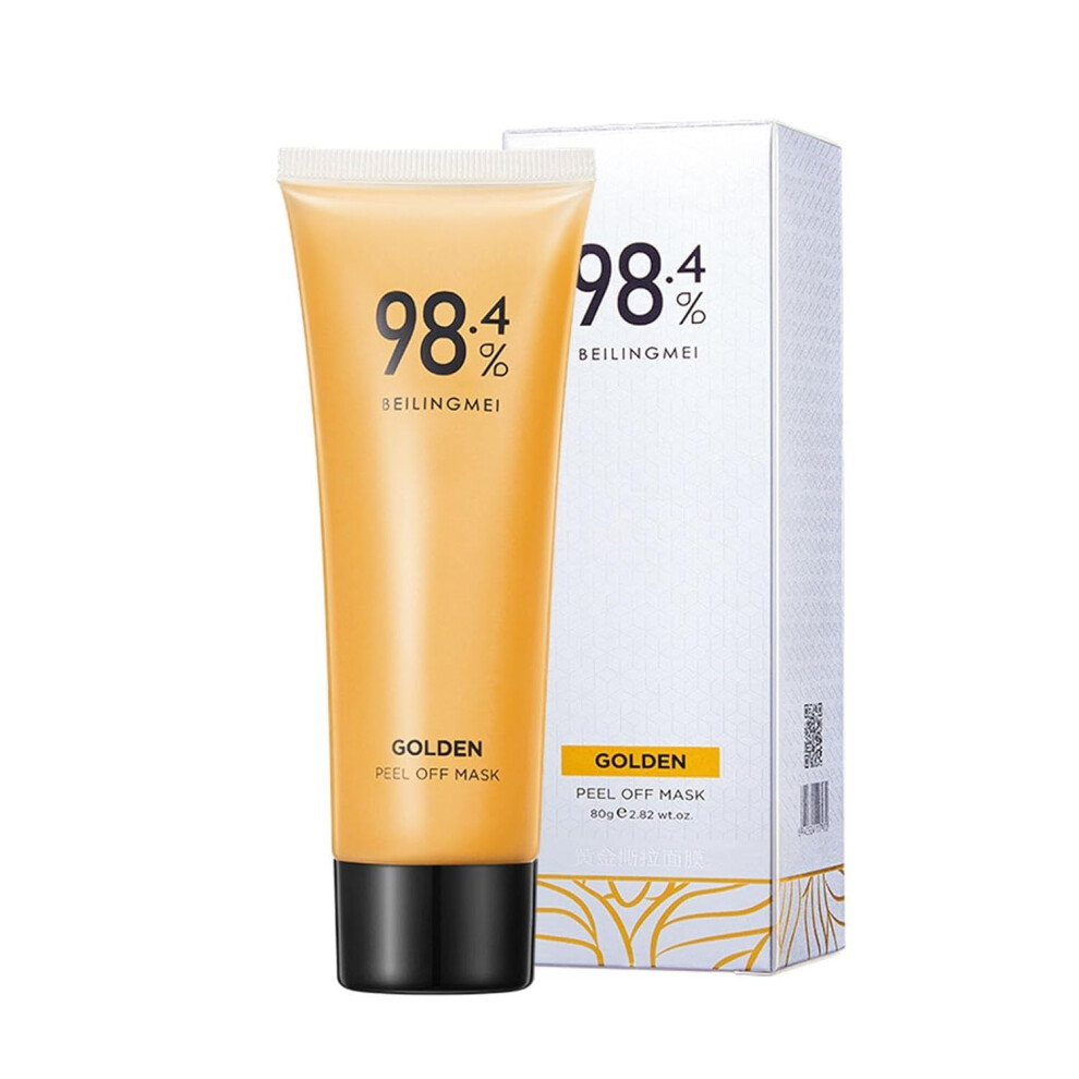 Gold 24K Peel Off Mask For Deep Pore Cleansing And Antiaging Skin Firming Care