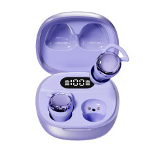 Wireless Bluetooth Small Sleep Earbuds In Ear Mini Size Side Sleeping Noise Blocking Purple TWS Ear Buds