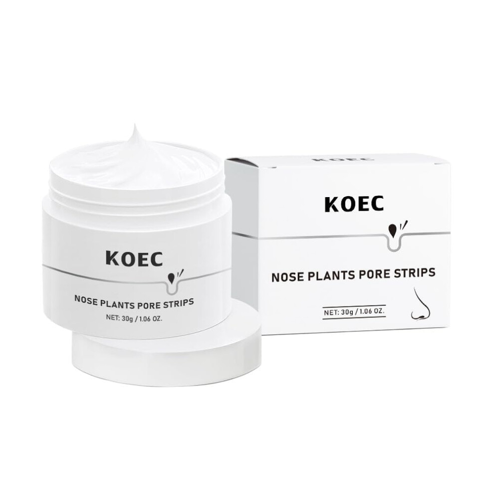Blackhead Remover Mask with Activated Carbon Strips, Reusable Silicone Nose and Face Kit 60 Sheets
