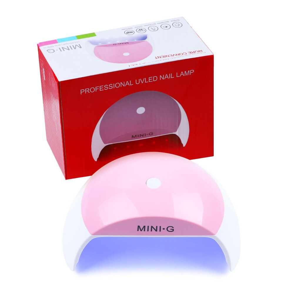 Light 15 Led Nail Lamp With Fan, Fast Even Curing Gel Nail Polish Dryer With 4Step Timer For Salon Results