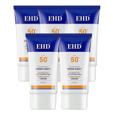 Facial Sunscreen SPF 50 PA UV Defense for Sensitive Skin, Lightweight Matte Finish Travel Size, 5 Pack