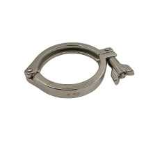 Clamp 3 Inch Single Hinge SS316 Stainless Steel Heavy Duty Tri Clamp for 3 Inch Tube Ref: 1970
