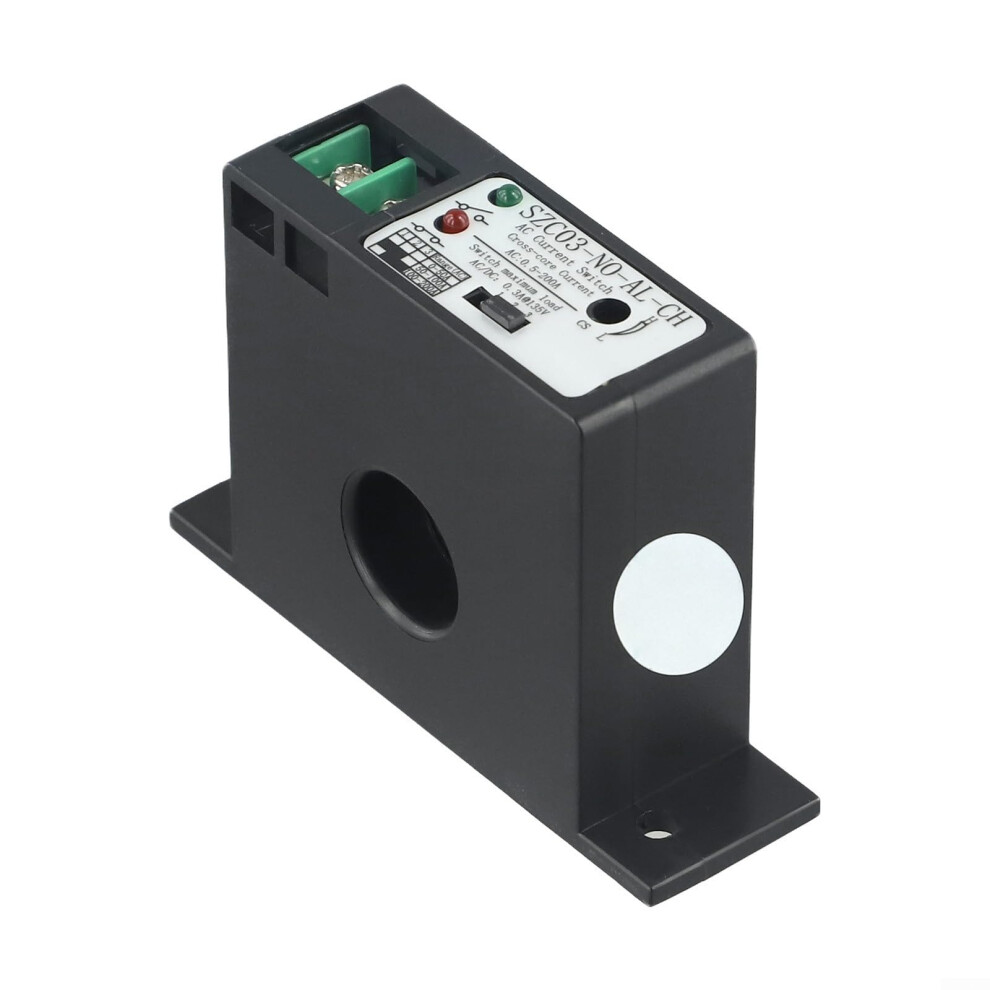 Adjustable Normally Open Current Sensing Switch No Al Ch 0 5 200A Ac Led Status Indicator Overload Protection 9365369488038