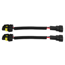 Umrüstkabelbaum für Nachrüstung, Anschluss für 12V/24V-Scheinwerfer, Plug-and-Play-Installation, Nebelscheinwerferanschluss, Wärmeschutz